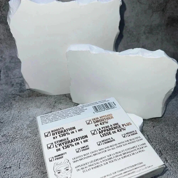 CHARLOTTE TILBURY BEAUTIFUL SKIN SUN KISSED GLOW BRONZER COLOR 1‎ FAIR/PALE NIB - Picture 2 of 6